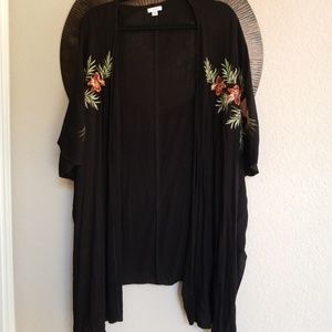 Sheer Shawl Cardigan